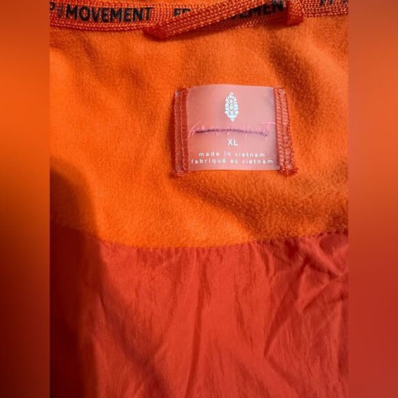 FP Movement Renegade Fleece Puffer Jacket Coat Safety Blaze Orange Hunting XL - Picture 4 of 8